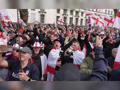 St. George's Day Rally: Clashes with Police and Far-Right Supporters in Central London, Six Arrests Made