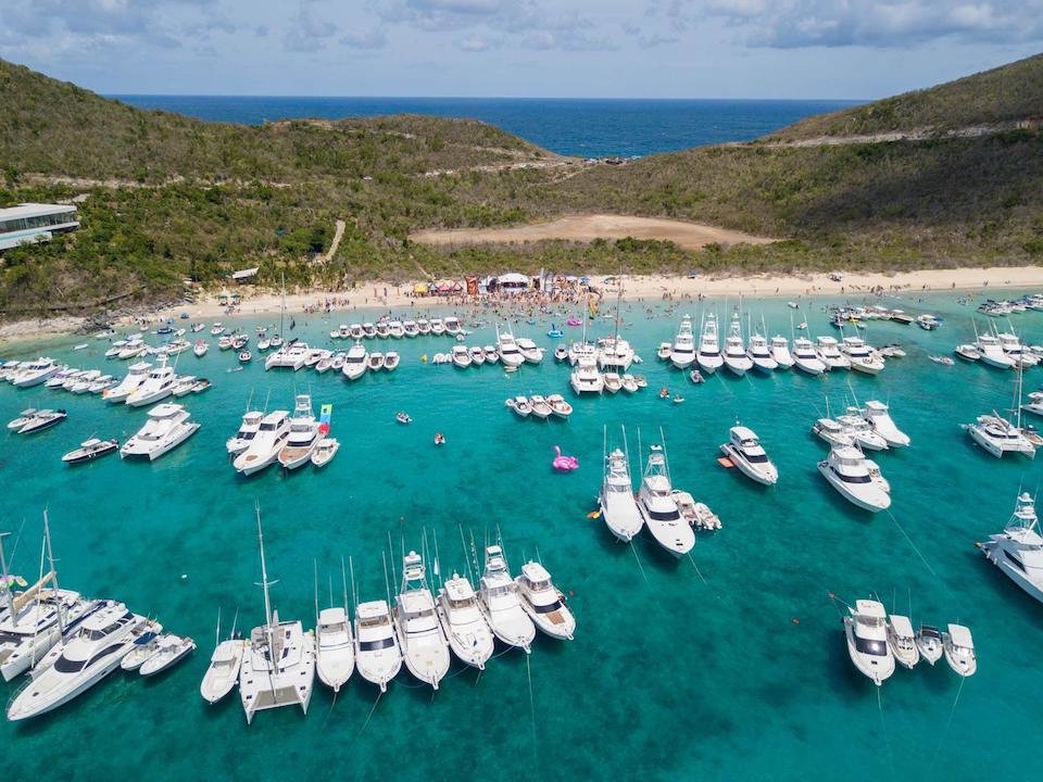 If a BVI vacation feels like Christmas in July, well, it actually is