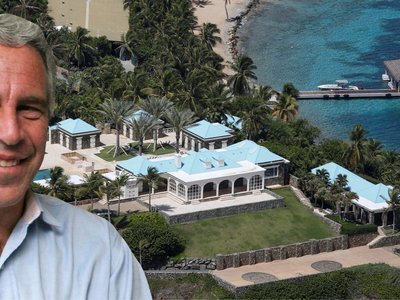 Jeffrey Epstein owns two private islands in the US Virgin Islands