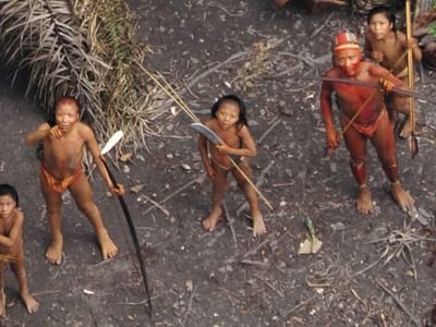 Amazon gold miners invade indigenous village in Brazil after its leader is killed