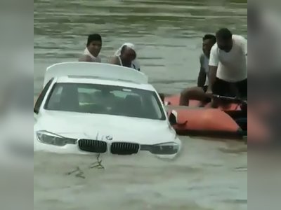 Man pushes BMW into river because he wanted a Jaguar for his birthday