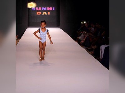 British Virgin Islands - The kids came to slay the runway