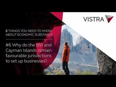 Why do the BVI and Cayman Islands remain favourable jurisdictions to set up businesses?