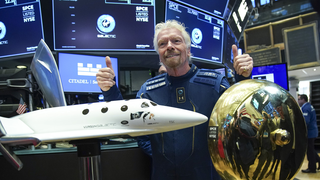 As Virgin Galactic shares debut, here are the billionaires leading the new space race