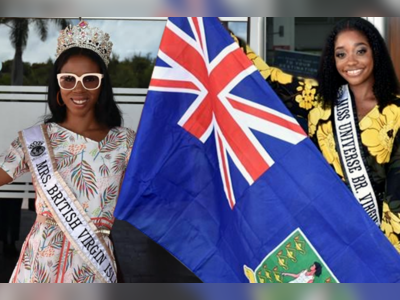 Miss and Mrs BVI depart territory for respective international pageants