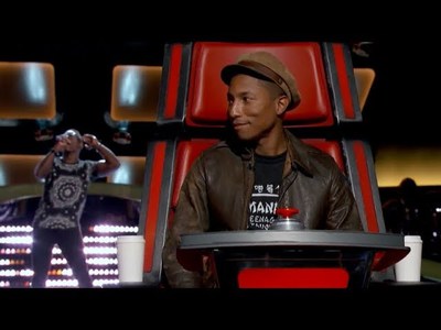 The Voice Blind Audition - Brian Nhira: "Happy"