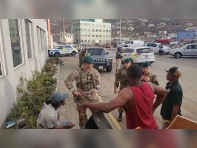 UK police officers broke toilet cubicle during sex on hurricane rescue mission to BVI