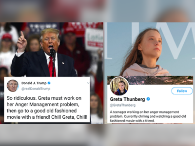 Greta Thunberg Changed Her Twitter Bio After Trump Mocked Her For Being Time's Person Of The Year