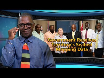 Government Receives Territory’s Seabed Mapping Data