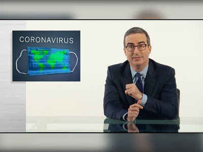 John Oliver was forced out of his Last Week Tonight studio and shot with no studio audience on Sunday due to the coronavirus