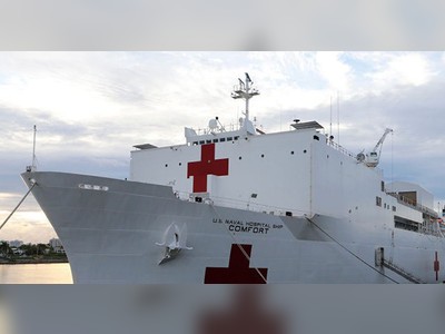 U.S. Navy Hospital Ship Comfort Expected to Arrive to New York Early Next Week