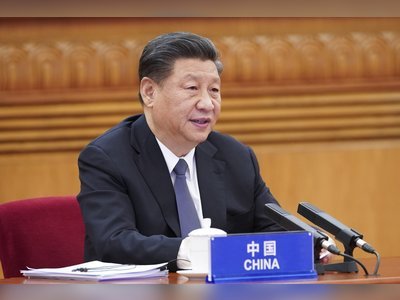 Xi Jinping urges ‘stronger international cooperation’ and quick action to fight coronavirus pandemic and stave off global recession