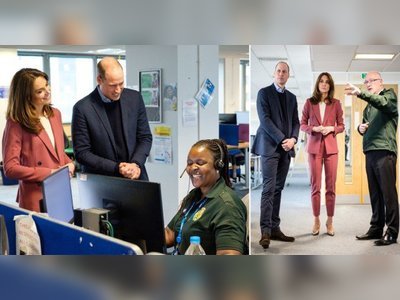 William and Kate in secret visit to NHS staff tackling coronavirus outbreak