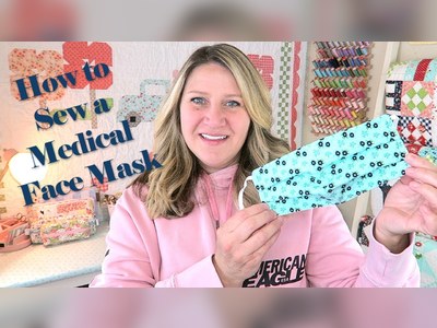 How to SEW a Medical FACE MASK // TUTORIAL