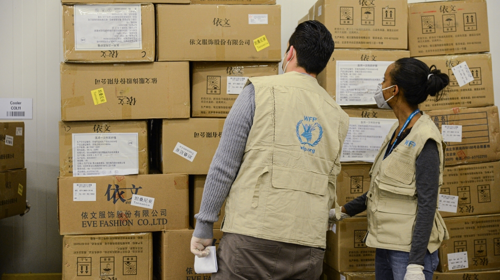 The WFP expects to need $10-$12bn to fund its assistance programmes this year [Samuel Habtab/AFP]