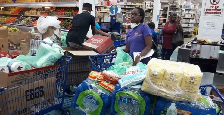 Cabinet has approved a $2M aid package to get food to those in need of essential supplies during the seven-day extended lockdown