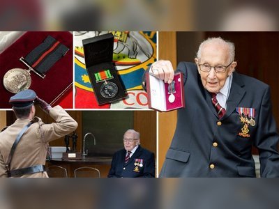 Captain Tom becomes Colonel Tom for his 100th birthday