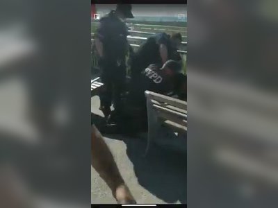 Again: NYPD officer used an illegal chokehold on a black man this morning