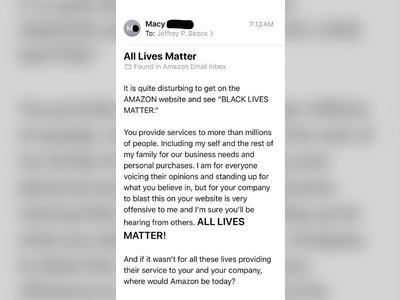 Jeff Bezos corrects angry ‘all lives matter’ customer email