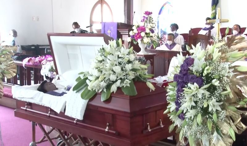 Former First Lady Rev Edris Christopher-O’Neal OBE laid to rest