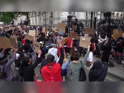 Brits take the knee for George Floyd amid Black Lives Matter protests