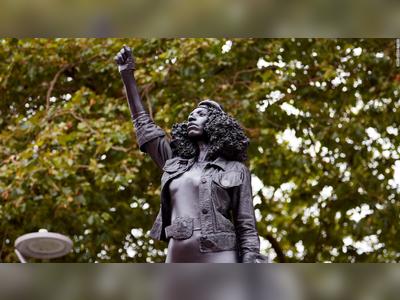 Artist replaces slave trader statue with one of a Black Lives Matter protester