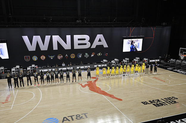 WNBA Players Didn’t Kneel During The National Anthem - They Walked Out
