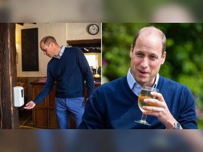 Prince William hits local pub for cheeky pint ahead of reopening