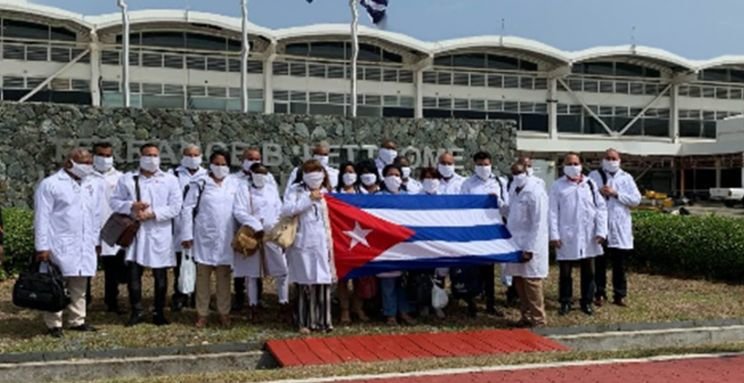 Cuban Medical Team Arrives