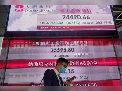 China’s stocks climb most in two weeks in rotation to large caps; Hong Kong shares narrow losses