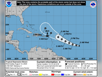 Tropical depression may upgrade today, affect BVI Saturday