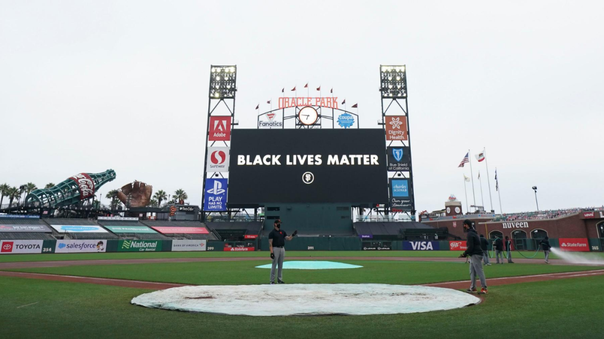 Three MLB games, including Dodgers-Giants, called off as teams protest Jacob Blake shooting