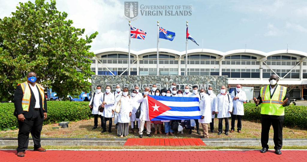 Cuban medical team commence duties | BVI now reopening borders with 'greater sense of confidence'