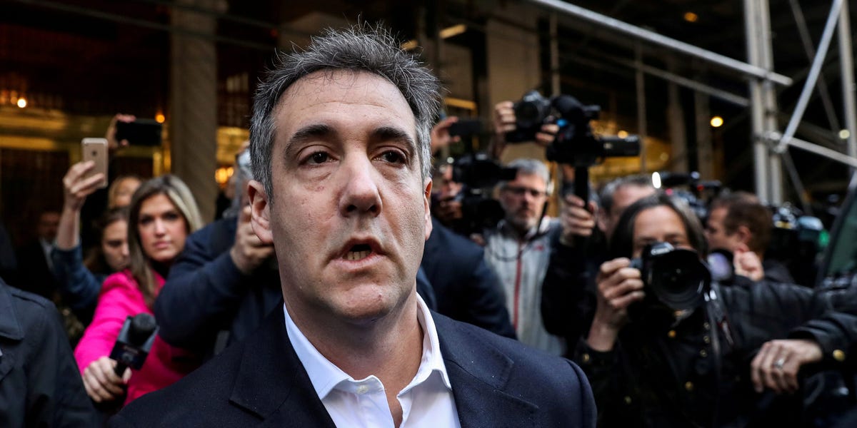 Michael Cohen teases details about Trump and 'golden showers in a sex club' in upcoming book