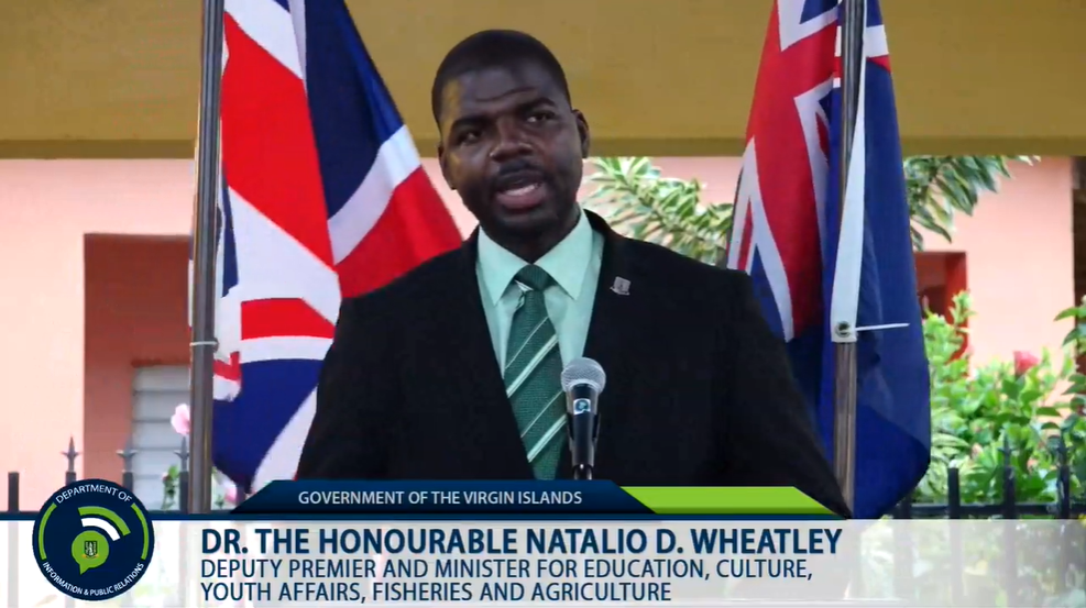 Dr Wheatley sworn in as the BVI's official Deputy Premier