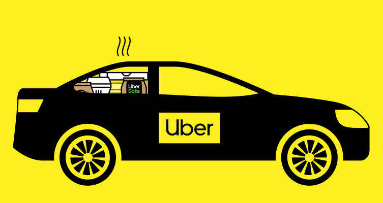 Uber’s delivery business is now larger than ride-hailing