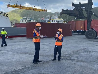BVIPA implements Health & Safety Protocols @ Cargo Ports