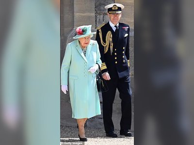 Pilfering at the Palace: Police arrest Queen's servant after a spate of thefts including a vice admiral's medal that popped up on eBay for £350