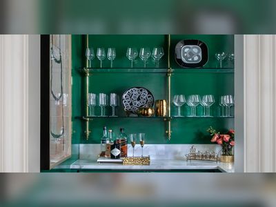 Live Your Best Life with a Colorful Home Bar
