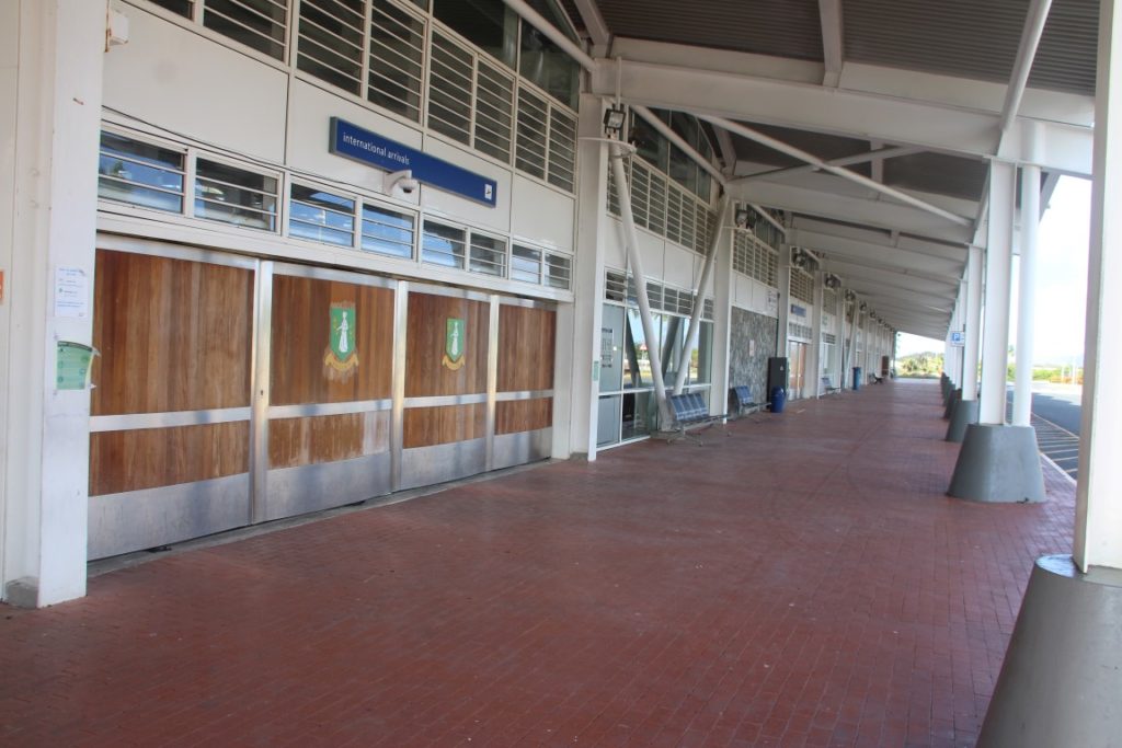 Only Beef Island airport will reopen to visitors on December 1