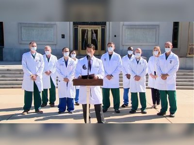 VIslander Major Kirt D. Cline is part of President Trump’s medical team