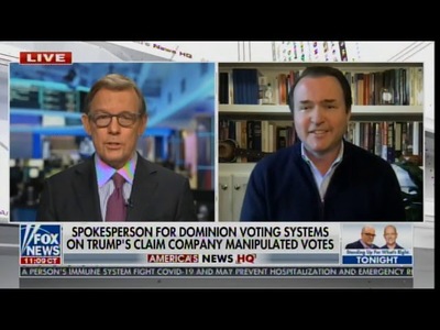 Dominion Voting Systems Outside Spokesman Refutes Fraud Claims in 2020 Election on FOX News