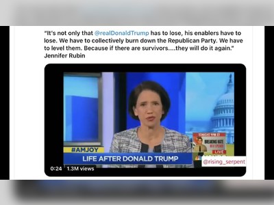 Washington Post columnist Jennifer Rubin suggest to “burn down the Republican Party”