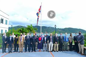 ARMISTICE  day observed in the territory with brief ceremony
