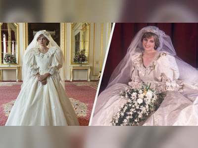 Everything You Want To Know About Princess Diana’s Wedding Dress, Since It Barely Appeared In “The Crown”
