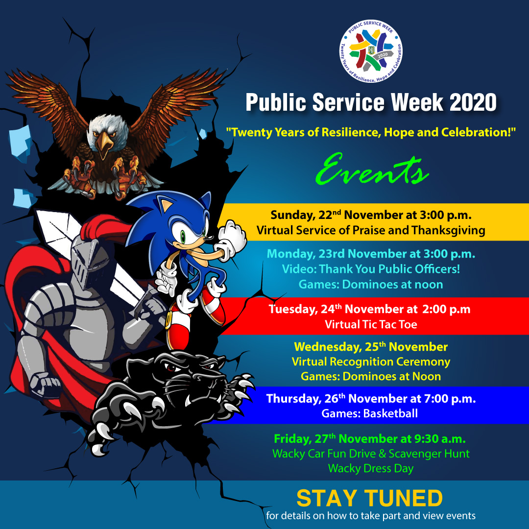 BVI public service week 2020 to highlight resilience and hope