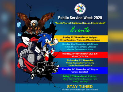 BVI public service week 2020 to highlight resilience and hope