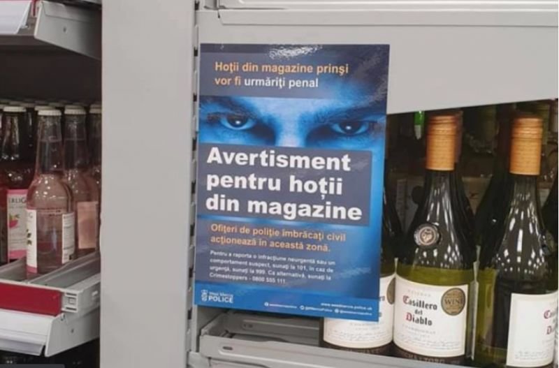 Tesco accused of racism with Romanian anti-shoplifting posters