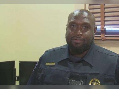 Black Texas constable gets office near offensive sign