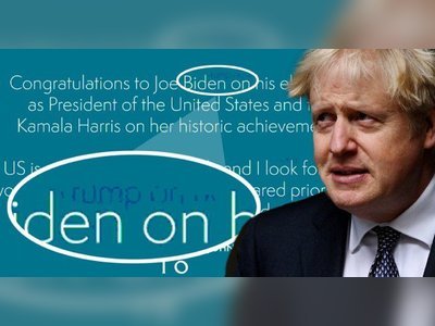 Boris Johnson's congratulatory tweet to Biden included hidden message for Trump